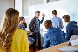 austausch-lernende Austausch unter Lernenden